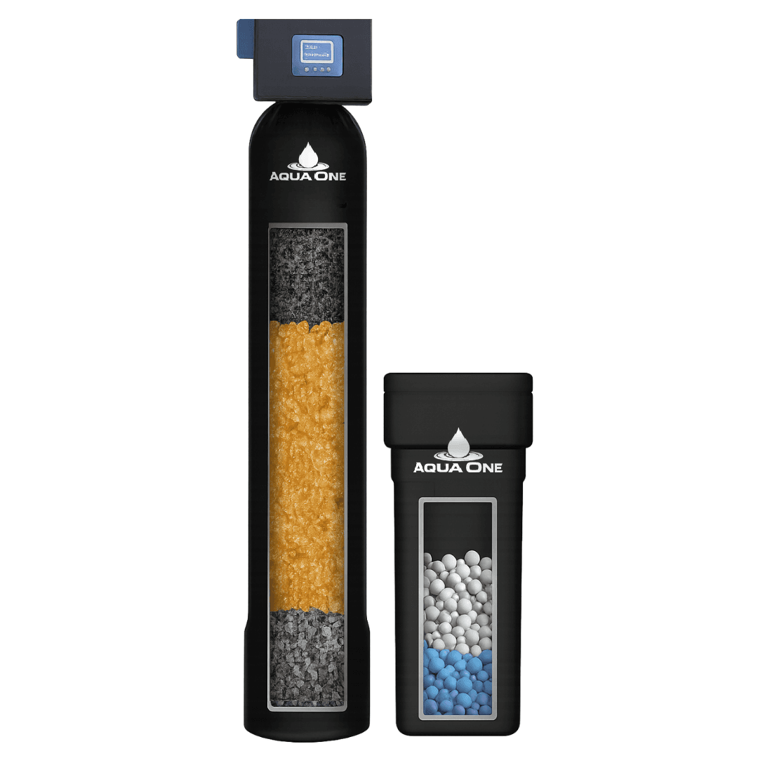 Aqua One whole-home water softener and filtration system